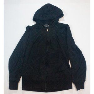 Mod Modele Women's Jacket Hoodie Black XL Long Sle